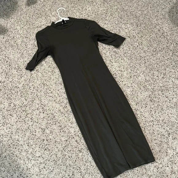 Express | Dresses | Express Dark Green Turtleneck Midi Bodycon Dress | Poshmark Express | Dresses | Express Dark Green Turtleneck Midi Bodycon Dress | Poshmark